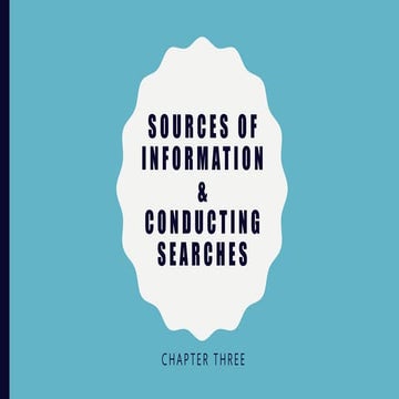 Ch. 3 & 4 Presentation