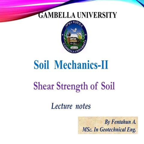CH-1 Shear Strength of Soil.pptx