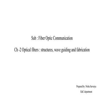 Fiber optics Communication Semester 6 gtu