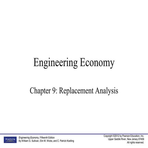 Replacement analysis
