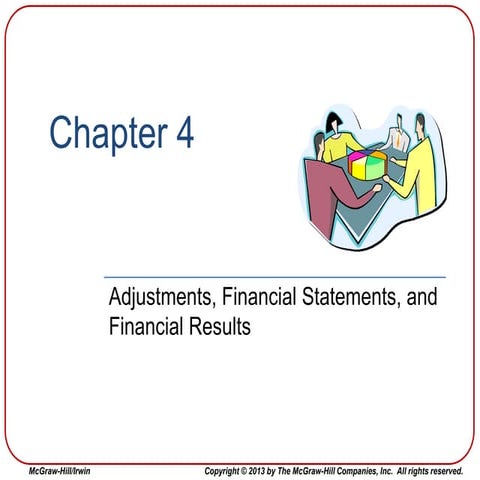 Adjustments, Financial Statements and Financial  Results