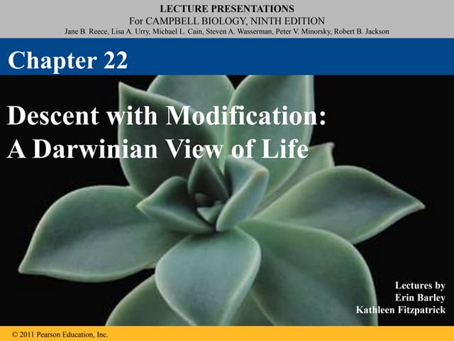 Chapter 22 Campbell Biology Revolusi Darwinian