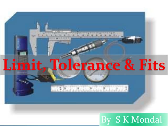 Ch 24 limit, tolerance &amp; fits