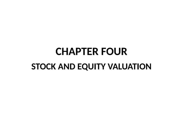 CH.4 Stock and equity valuation new.pptx
