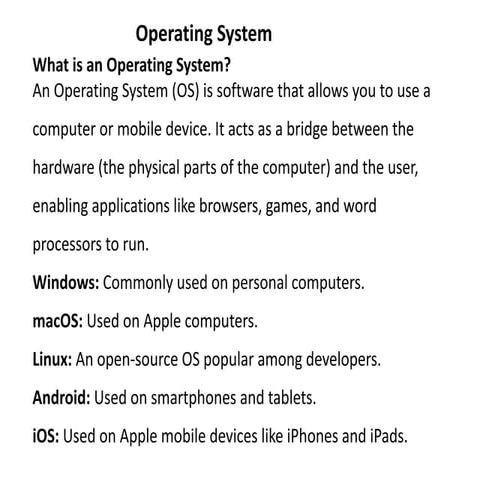 CH-2(Operating system).pptx.pdf pharmacy | PDF
