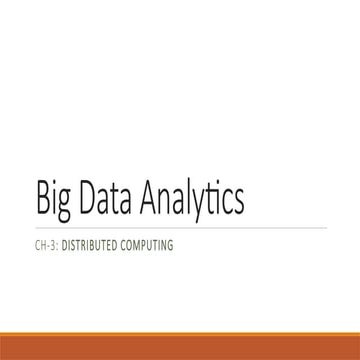 Big Data analytics subpart distributed computing | PPTX | Computer ...