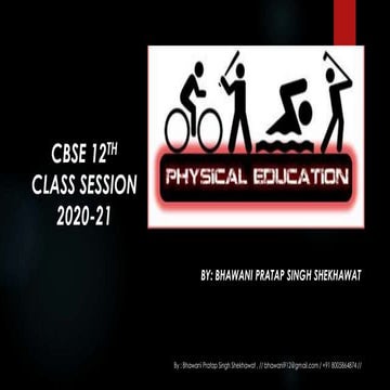 class 12th Ch 3 yoga and lifestyle  2020-21 by Bhawani Pratap Singh Shekhawat