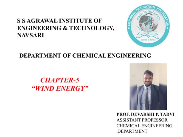 CH 5 Wind Energy