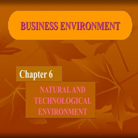 Ch-6.ppt | Green Solutions | Business