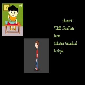 Ch 6 finite and non-finite verbs