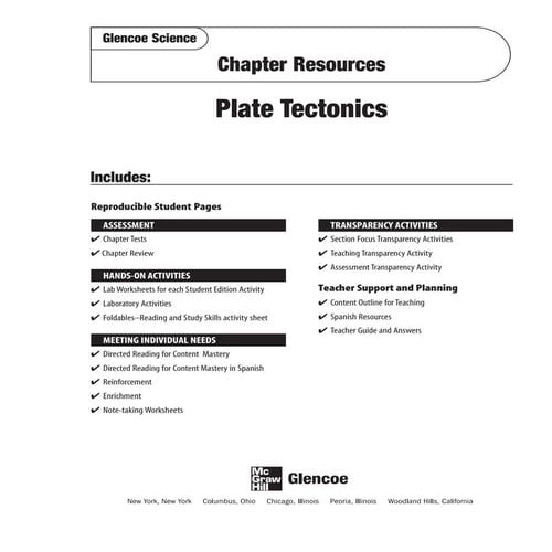 Ch. 7 glencoe worksheets