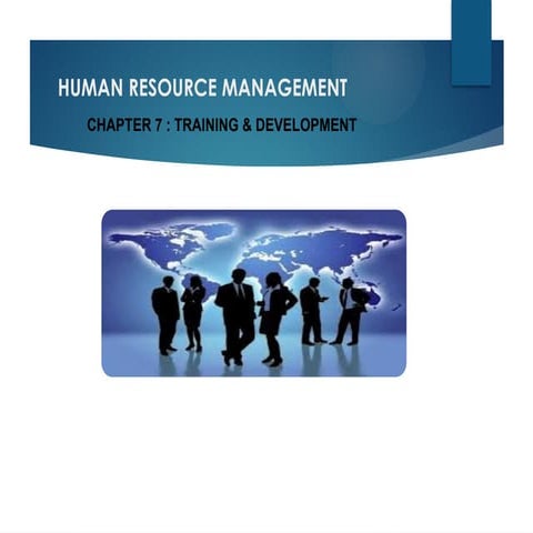 Training and Management Development | PPTX