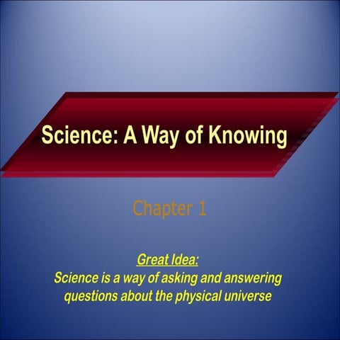The Nature of Science | PPT