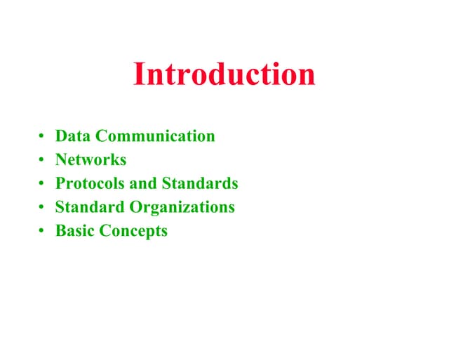 Data Communication