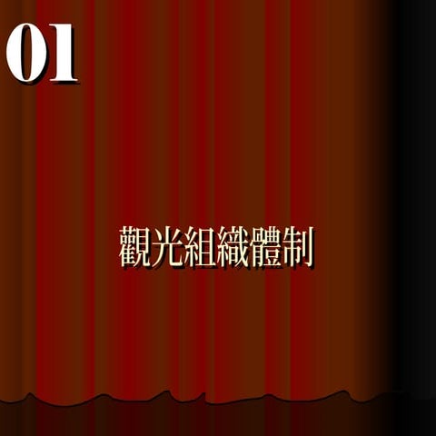 觀Ch01觀光組織體制