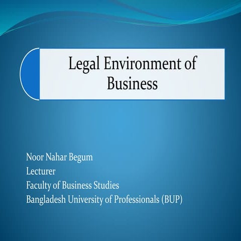 Ch01 Lecal Environment 