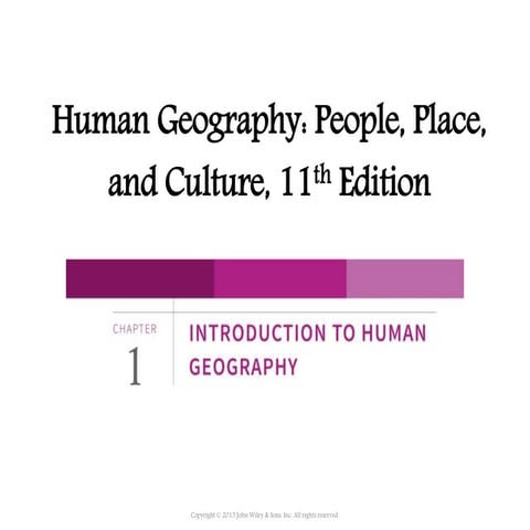 Geography Ch01