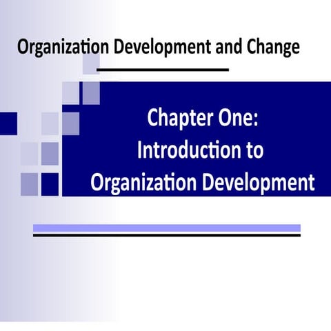 Organisational development     ch01.pptx