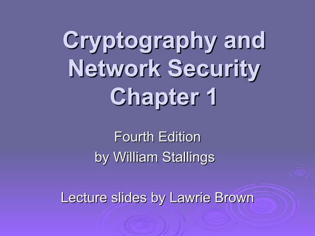 ch01 cryptography1cryptography1cryptography1