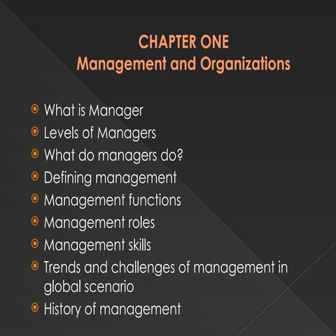CH 01- MANAGMENT & ORGANISATIONS OF MANAGEMENTpptx