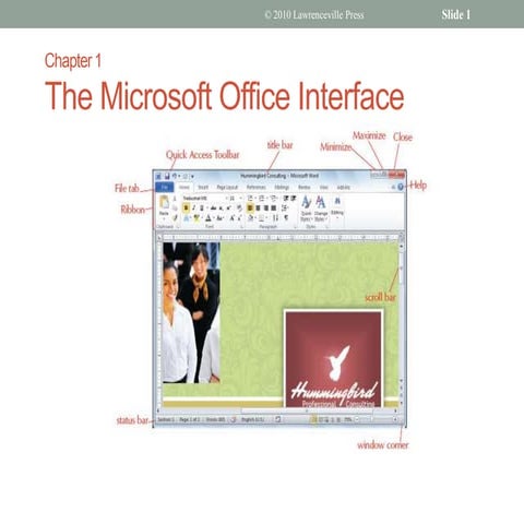 Ch01 CC Intro to Office 2010 | PPTX