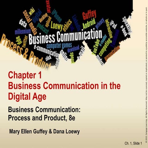 Ch01 ppt-  Business Communication in the Digital Age