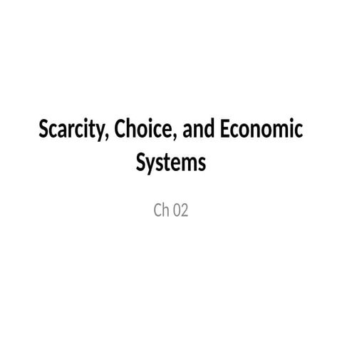 Ch 02 demand and supply in economics concepts