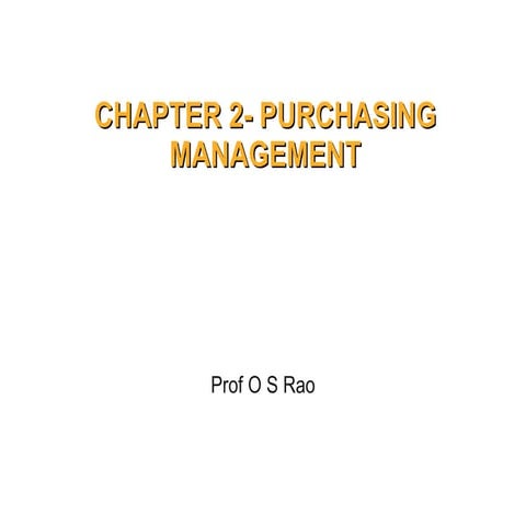 Ch02  purchasing management