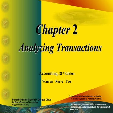 Ch02 - Analyzing Transactions