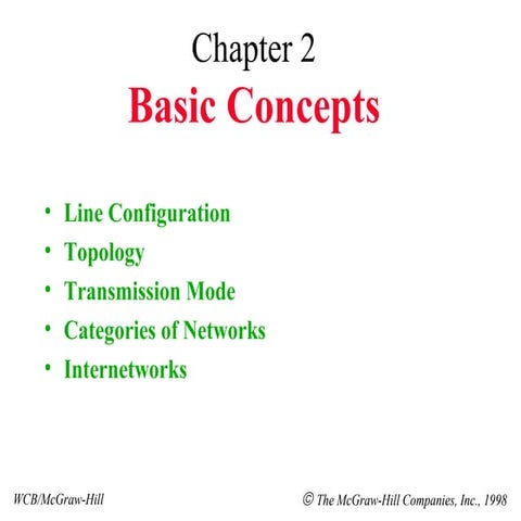 Data Communication - Basic Concept