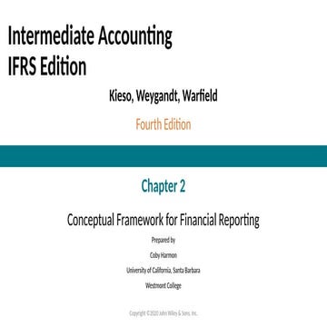 ch02_Kieso_IFRS4_PPT_Conceptual Framework for Financial Reporting | PPTX