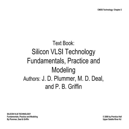 Comprehensive CMOS Technology Process Flow and Fabrication Techniques | PDF