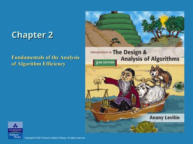 Fundamentals of the analysis of algorithm efficiency