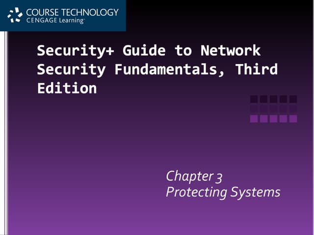 Ch03 Protecting Systems
