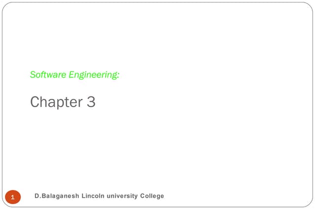 Ch03-Software Engineering Model