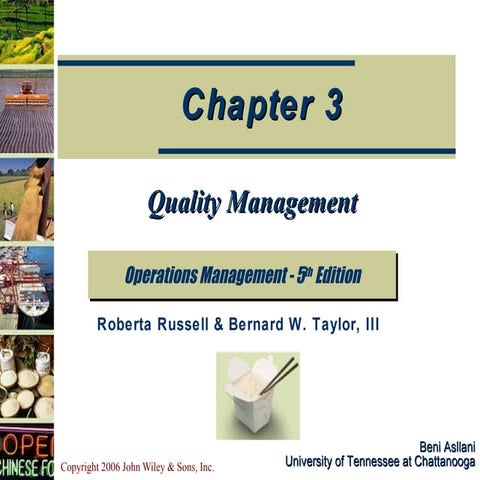 Quality Management