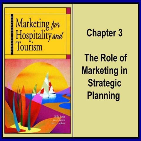 The Role of Marketing in Strategic Planning 
