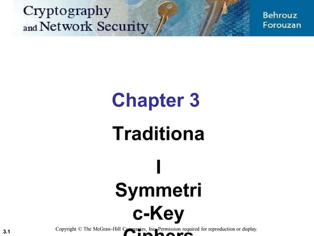 Traditional Symmetric Key method Cryptography.pptx