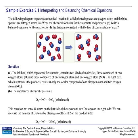 AP Chemistry Chapter 3 Sample Exercises