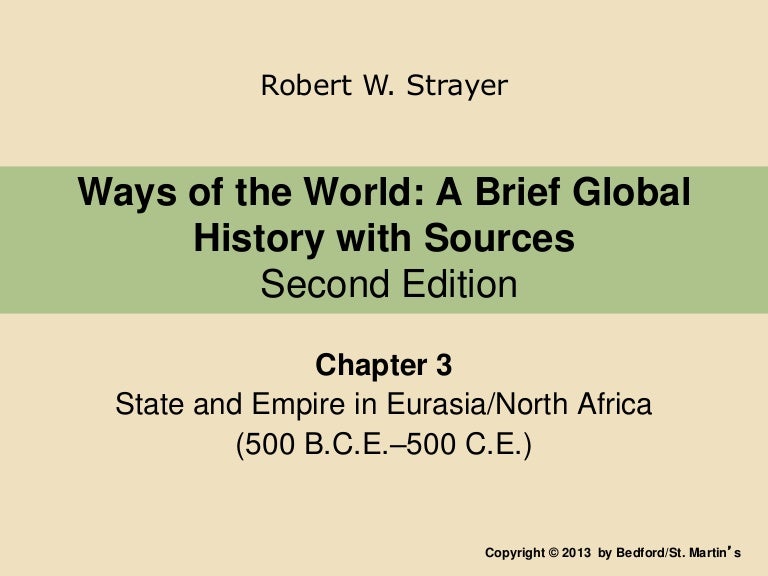 ways of the world second edition
