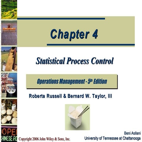 Statictical process Control