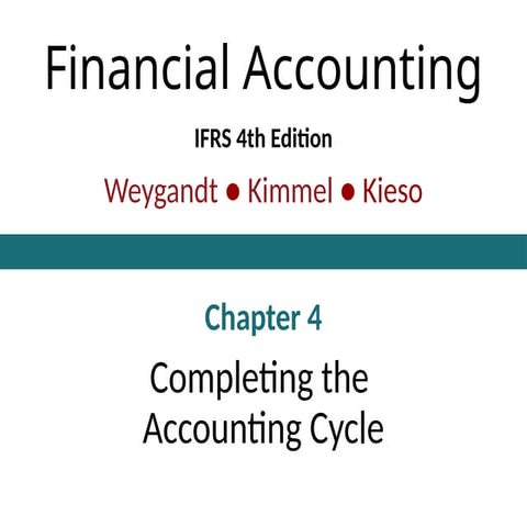 Chapter four Fundamental of Accounting Financial | PPTX