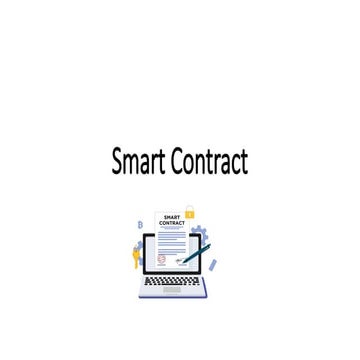 smart contract  smart contract  smart contract