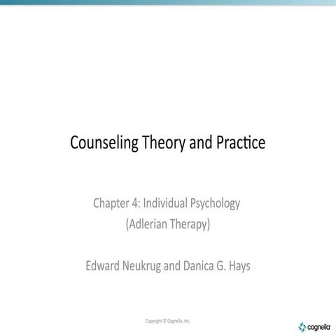 Theory of Personality Adlerian | PPTX