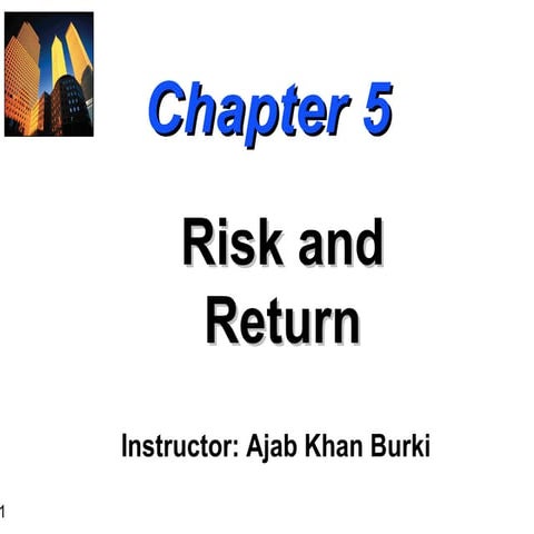 Financial Management Slides Ch 05 | PPT