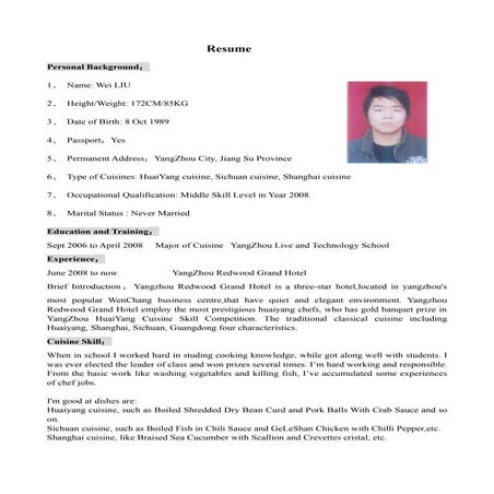 Ch0546 wei liu cv english