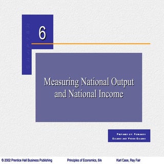 Measuring National Output and Natio...