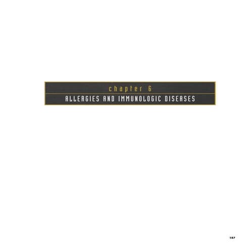 6/14 Allergies and immunologic diseases | PDF