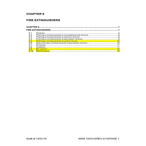 Fire Extinguishers Inspection | PDF