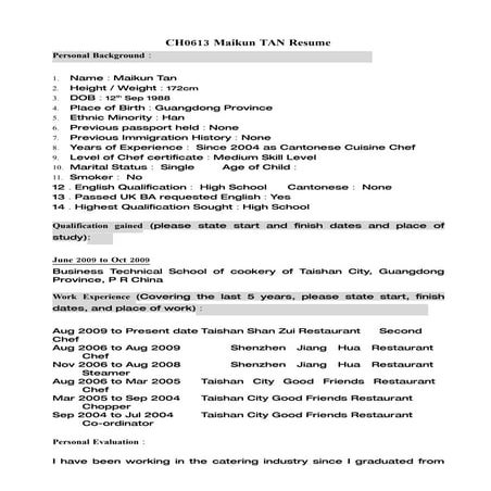 Ch0613 maikun tan english cv